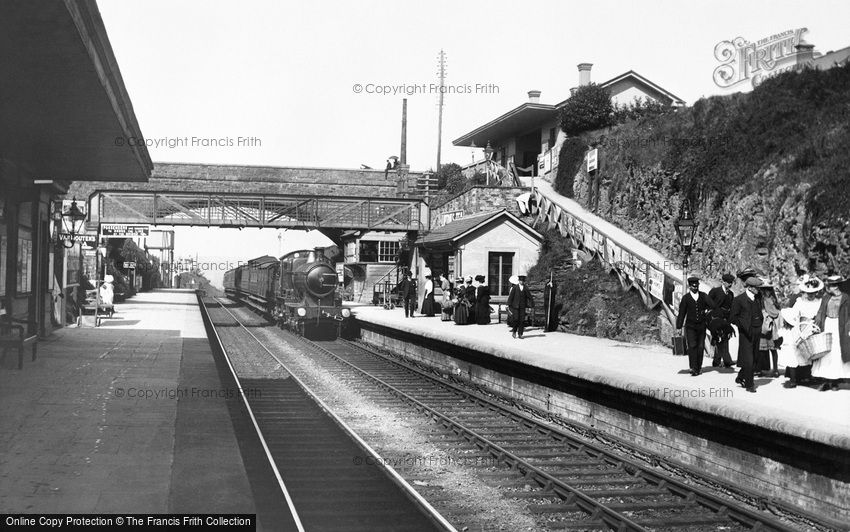 Liskeard, the Railway Station 1907