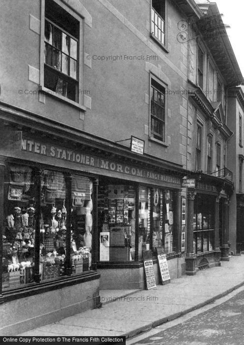 Photo of Liskeard, The Stationer's, Market Street 1906