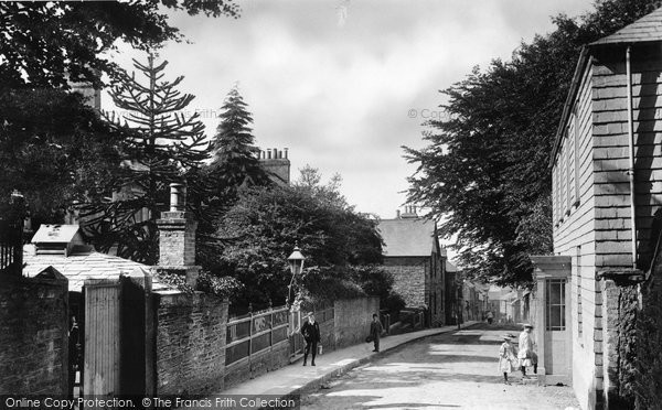 Photo of Liskeard, Upper Lux Street  1893