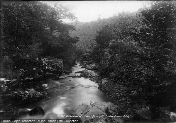Photo of Liskeard, View From Gothlia Falls 1900