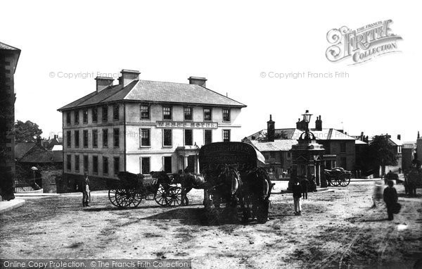 Photo of Liskeard, Webb's Hotel 1890
