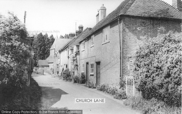 Photo of Liss, Church Lane c.1965