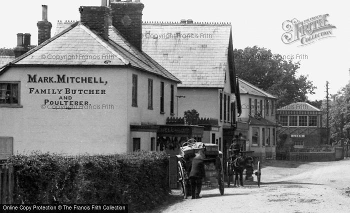 Photo of Liss, Mark Mitchell Family Butcher, Station Road 1901