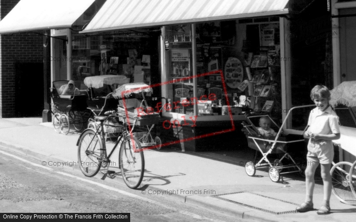 Photo of Liss, Outside The Shop c.1965