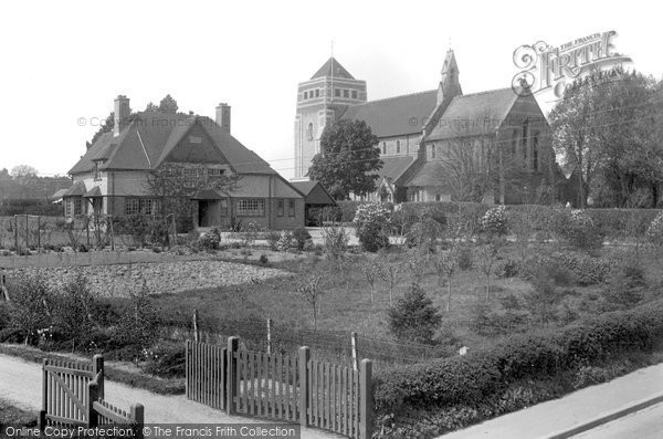 Photo of Liss, St Mary's Church And Rectory 1934