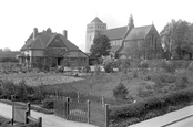 St Mary's Church And Rectory 1934, Liss