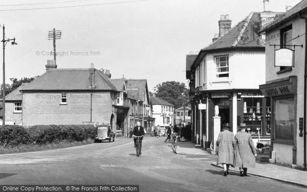 Photo of Liss, Station Road c.1955