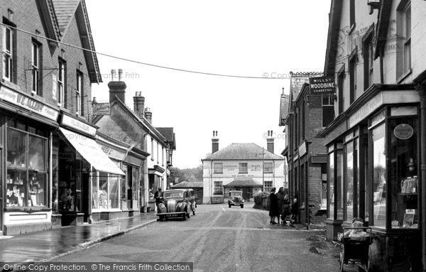Photo of Liss, Station Road c.1955