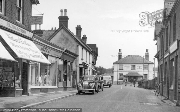 Photo of Liss, Station Road c.1955