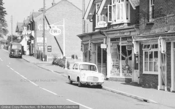 Photo of Liss, Station Road, Shops c.1960