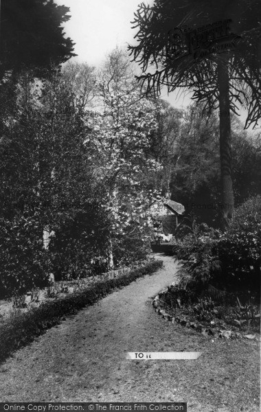 Photo of Litlington, Entrance To The Tea Gardens c.1960