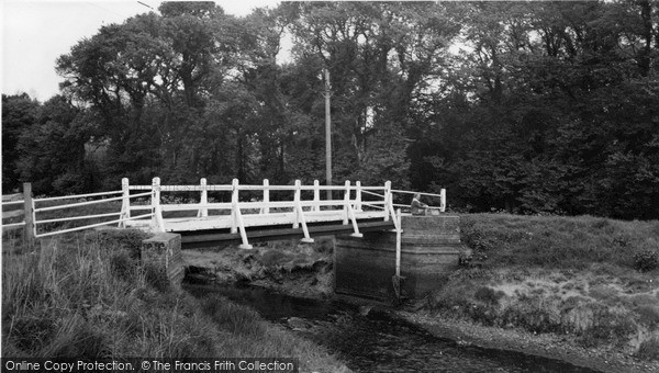 Photo of Litlington, The Footbridge Over Cuckmere c.1960