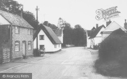 Church Lane c.1960, Little Abington