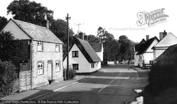 Photo of Little Abington, Church Lane c.1960