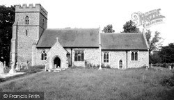 St Mary's Church c.1960, Little Abington