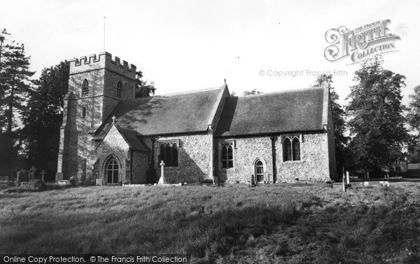 Photo of Little Abington, St Mary's Church c.1960