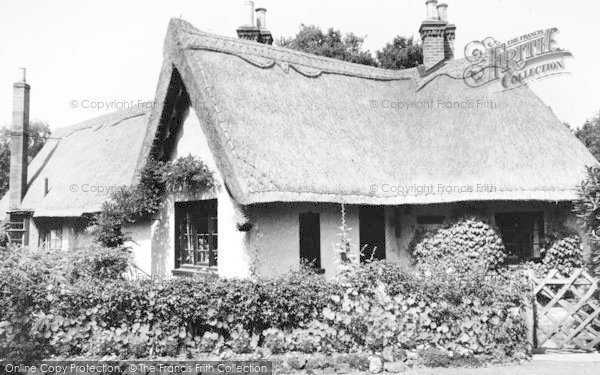 Photo of Little Baddow, The Thatched Cottage c.1960