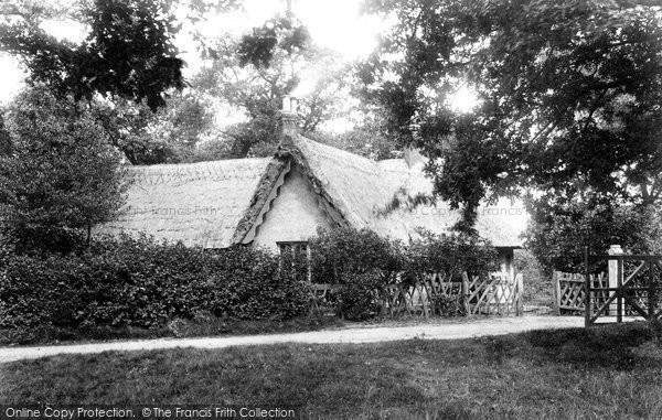 Photo of Little Baddow, The Thatched Cottage, Riffhams Chase 1903