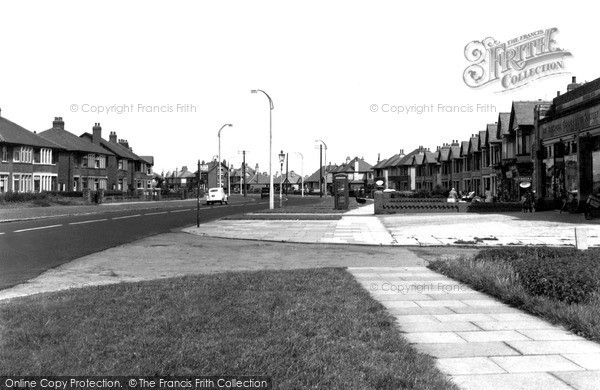 Photo of Little Bispham, Fleetwood Road c.1950