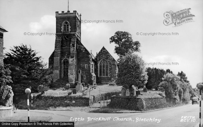 Photo of Little Brickhill, The Church c.1960