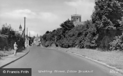 Watling Street c.1960, Little Brickhill