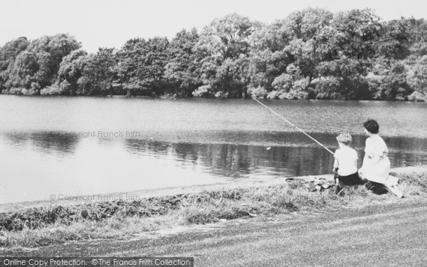 Photo of Little Budworth, Oulton Mill Pool c.1960