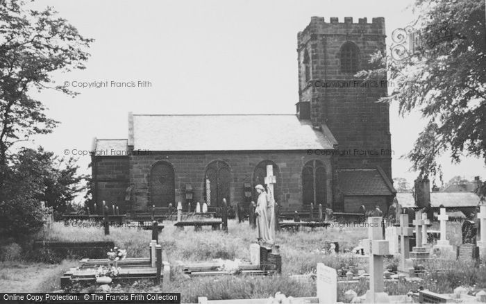 Photo of Little Budworth, St Peter's Church c.1960