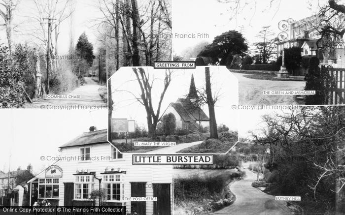 Photo of Little Burstead, Composite c.1960