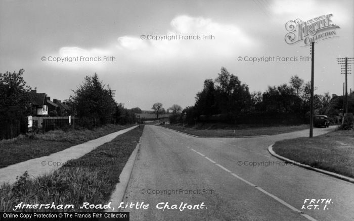 Photo of Little Chalfont, Amersham Road c.1955