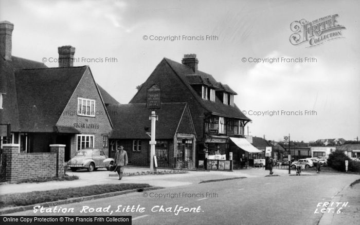 Photo of Little Chalfont, Station Road c.1955