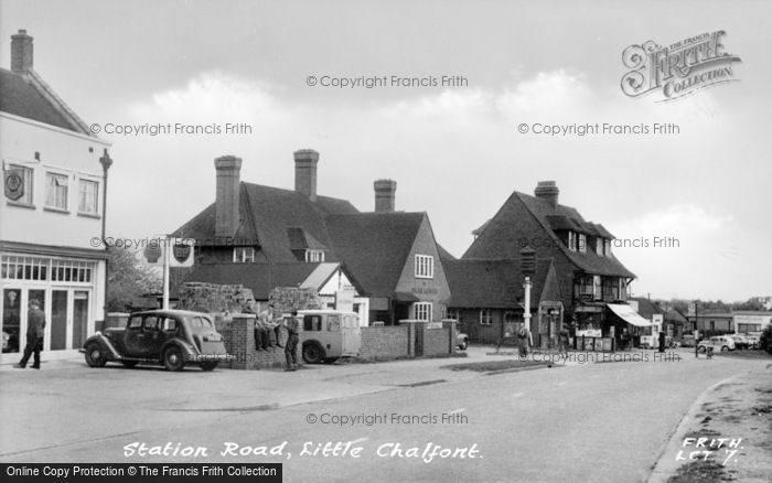 Photo of Little Chalfont, Station Road c.1955