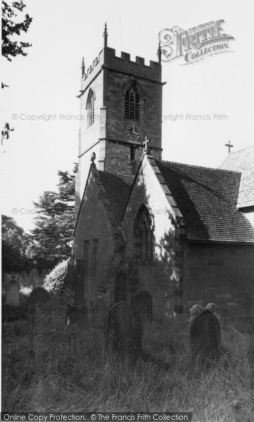 Photo of Little Comberton, St Peter's Church c.1955
