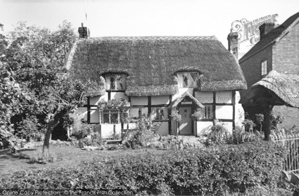 Photo of Little Comberton, The Olde Thatched Cottage c.1955