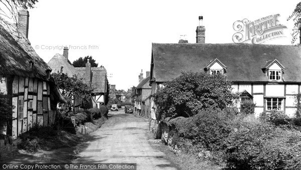 Photo of Little Comberton, The Village c.1955