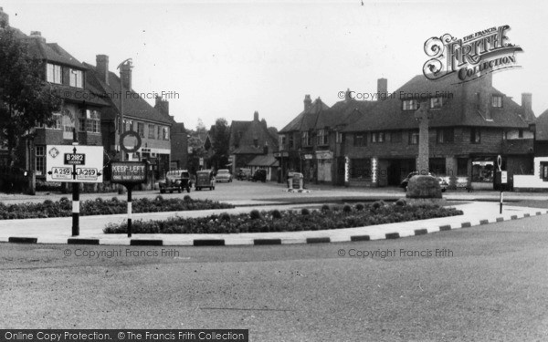 Photo of Little Common, The Roundabout c.1955