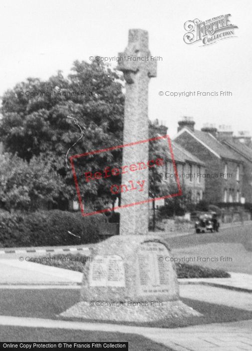 Photo of Little Common, The War Memorial c.1960