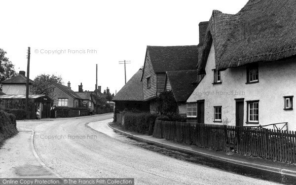 Photo of Little Dunmow, The Street c.1955