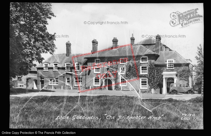 Photo of Little Gaddesden, The Bridgwater Arms c.1955