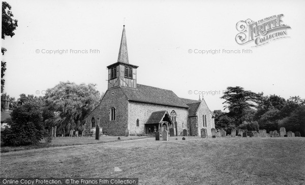 Photo of Little Hallingbury, St Mary's Church c.1960