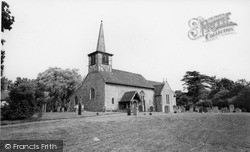 St Mary's Church c.1960, Little Hallingbury