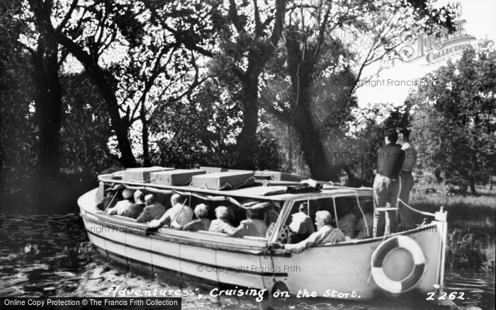 Photo of Little Hallingbury, The Adventuress On The River Stort c.1955