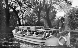 The Adventuress On The River Stort c.1955, Little Hallingbury