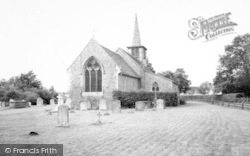 The Church c.1960, Little Hallingbury