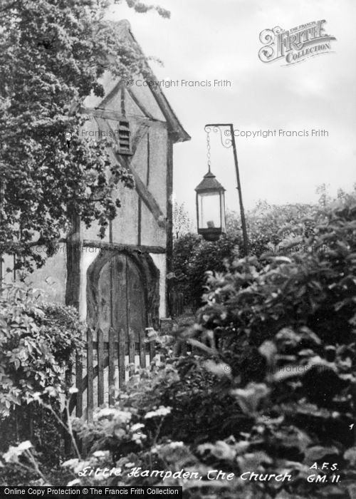 Photo of Little Hampden, The Church c.1955