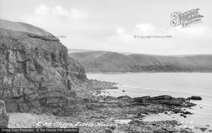 Photo of Little Haven, The Cliffs c.1955