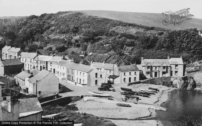 Photo of Little Haven, The Harbour And Village c.1955