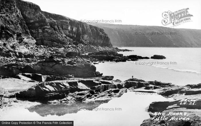 Photo of Little Haven, The Rocks c.1955