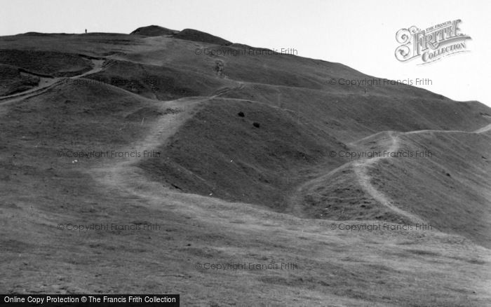 Photo of Little Malvern, British Camp, Herefordshire Beacon 1955