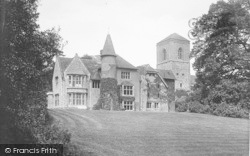 Court And Priory Church Of St Giles 1923, Little Malvern