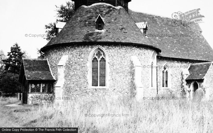 Photo of Little Maplestead, The Round Church 1950